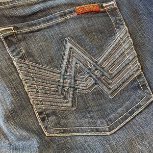 7 For All Man Kind Relaxed Jeans 33
